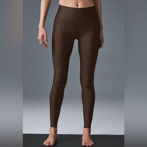 NWT Alo High-Waist Airlift Legging 28” Expresso Small